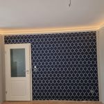 Zierleiste mit LED-Beleuchtung Vliestapete